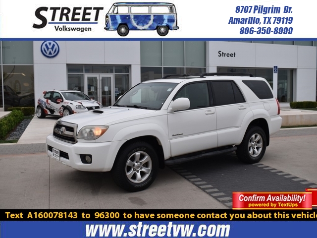 Used 2006 Toyota 4runner For Sale Amarillo Tx Xw1584n